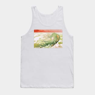 Mermaid in the waves Tank Top